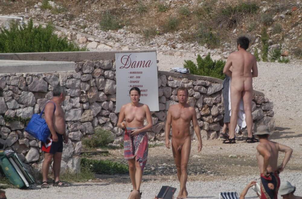 Baska Rock-Wall Path pics - Living without unnecessary worries or restrictions is the essence of naturism