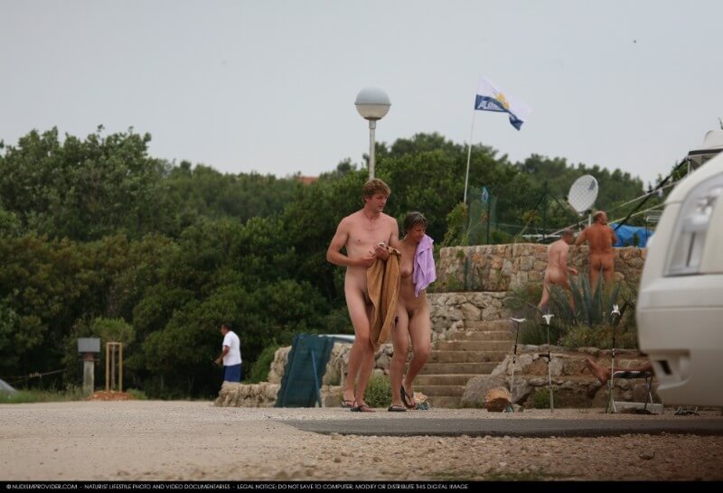 Nudism Family Indian Summer Painting photo gallery - A nudist values simplicity in life and naturalness in expression