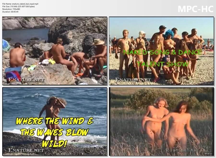 Enature - Naked royal vacation at sea - This is how naturism culture manifests itself