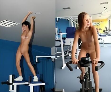 Nudists in the gym pics - Nudism has an ancient history