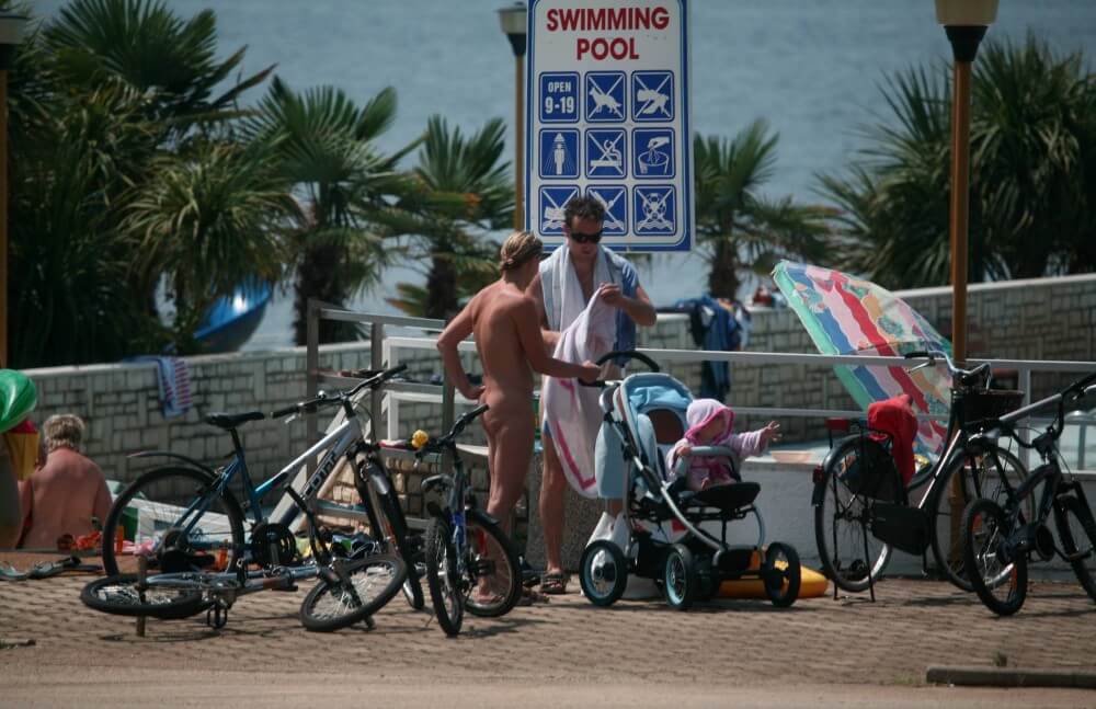 Poolside Camp Gathering pics - Naturism teaches respect for the beauty of the body and its natural forms