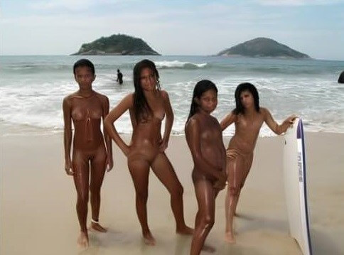 Warm Brazilian Beach Series 2 photo gallery - They value respect for nature and the fully naked body