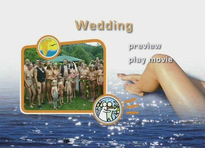 A wedding in a nudist collective - Core values of nudist clubs