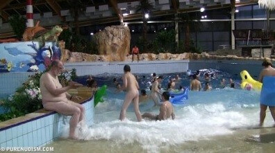 Aqua Extravaganza 4 - Nudity fosters trust and mutual understanding among people