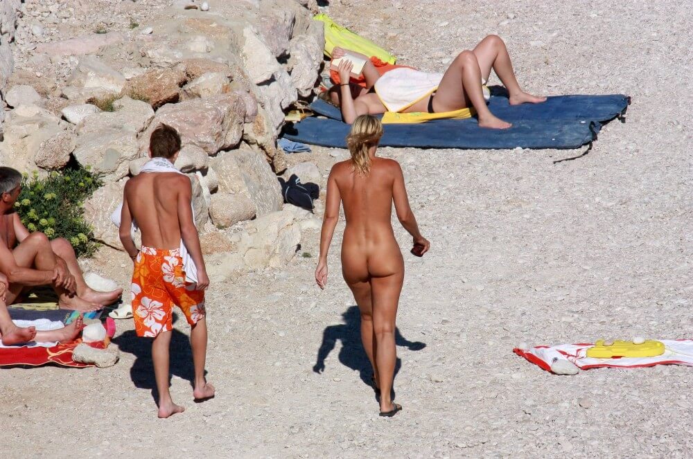 European Beach Entrance pics - Naturism teaches respect for the beauty of the body and its natural forms