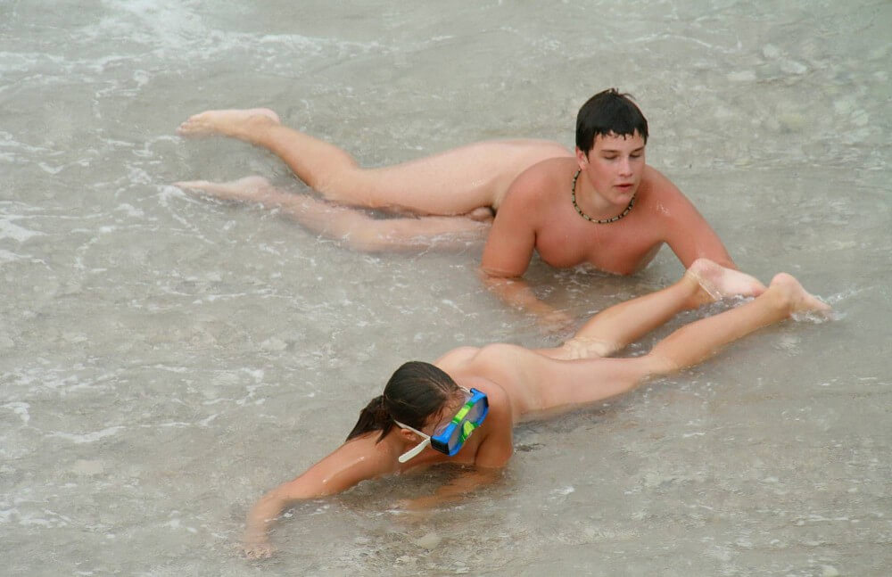 Wading In The Shallows pics - Nudity fosters trust and mutual understanding among people