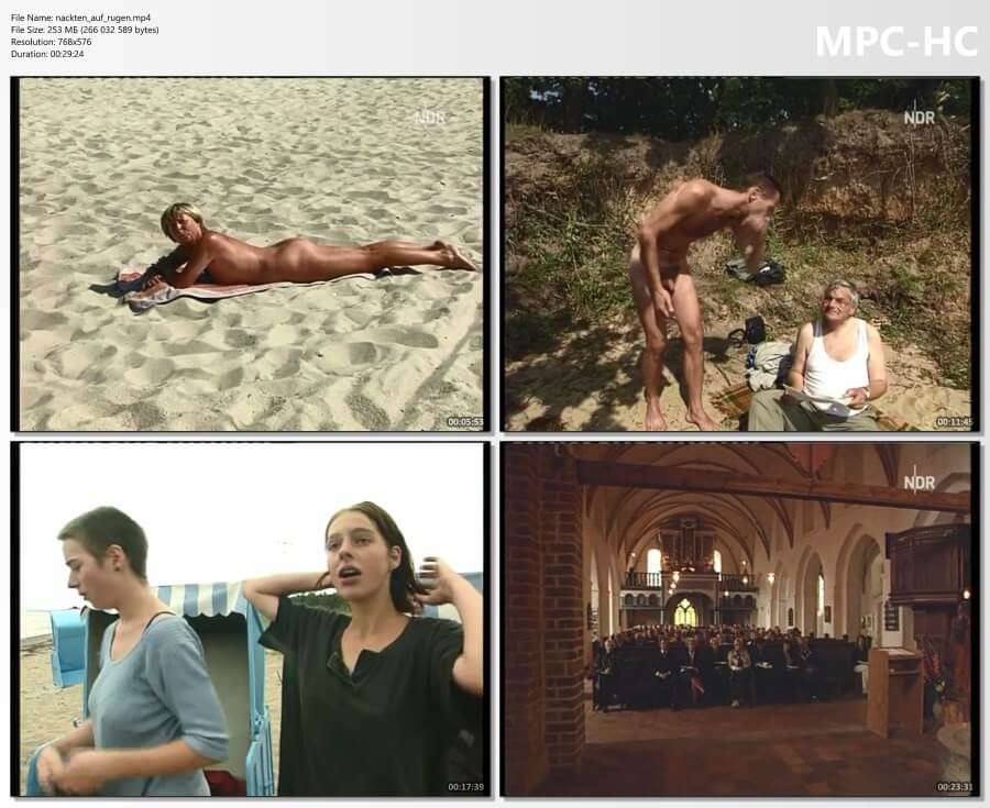 Nudist movie die nackten auf rugen HD - Nudism and naturism value harmony