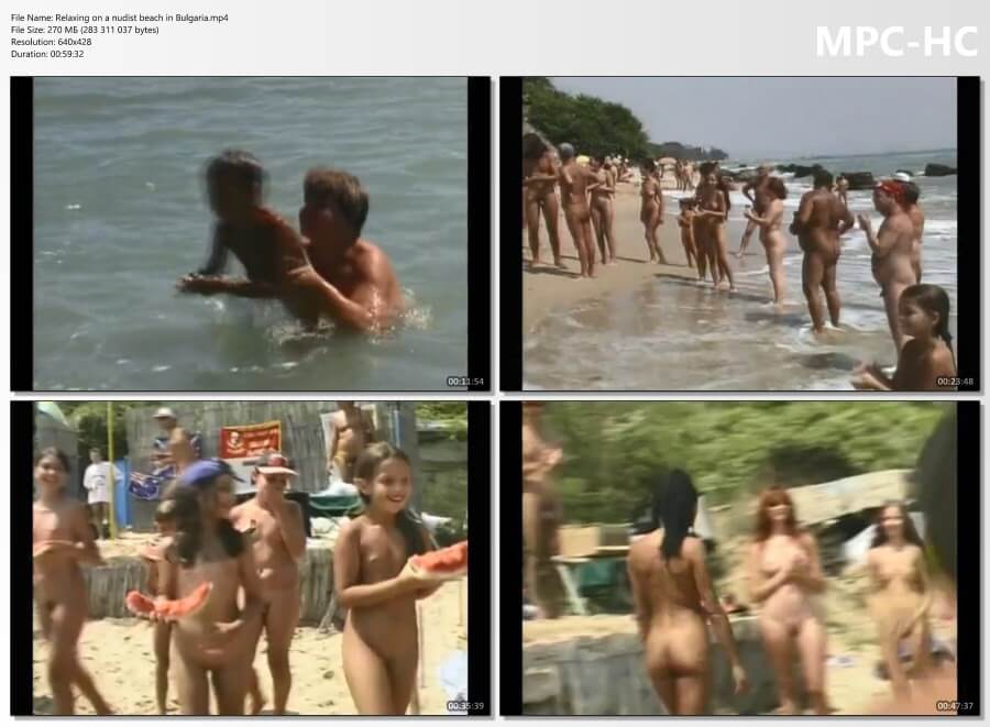 Relaxing on a nudist beach in Bulgaria - Nudism improves health and boosts self-esteem
