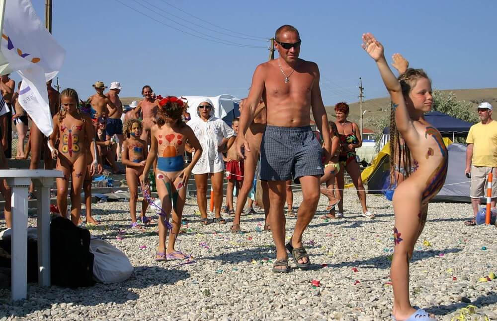 Beach Time Talent Show pics - The nature of nudism provides strength and inspiration