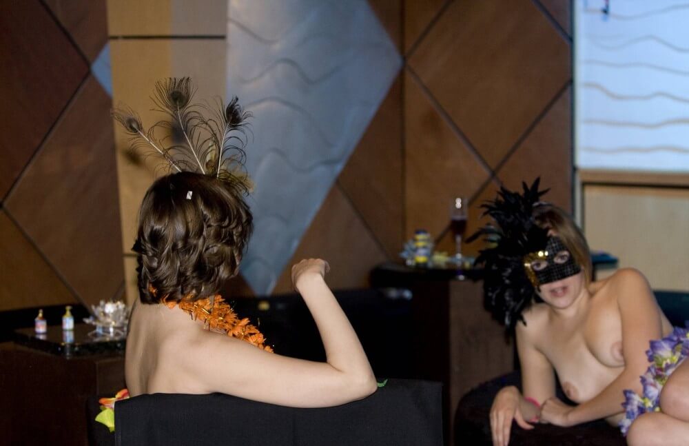 Masquerade Lounging photos - Joy and pleasure are part of the nudist experience