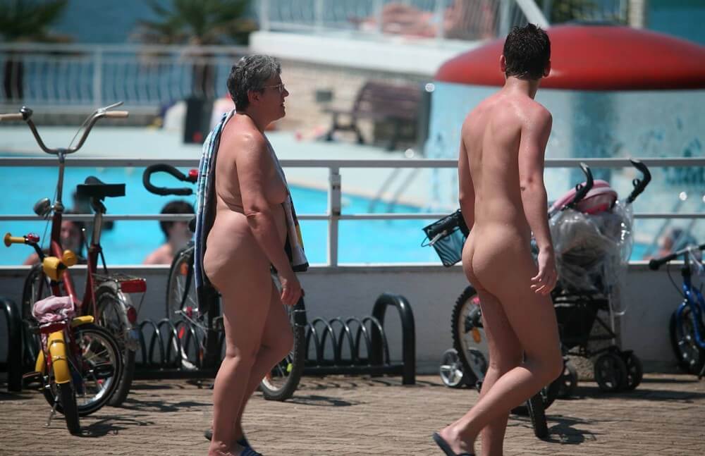Sun-Soaked Sidewalk pics - Freedom and naturalness are the core principles of naturism and nudism