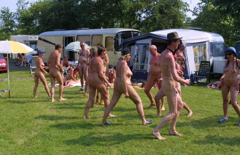 Holland Green Relaxations photos - Blending in with the crowd of nudists