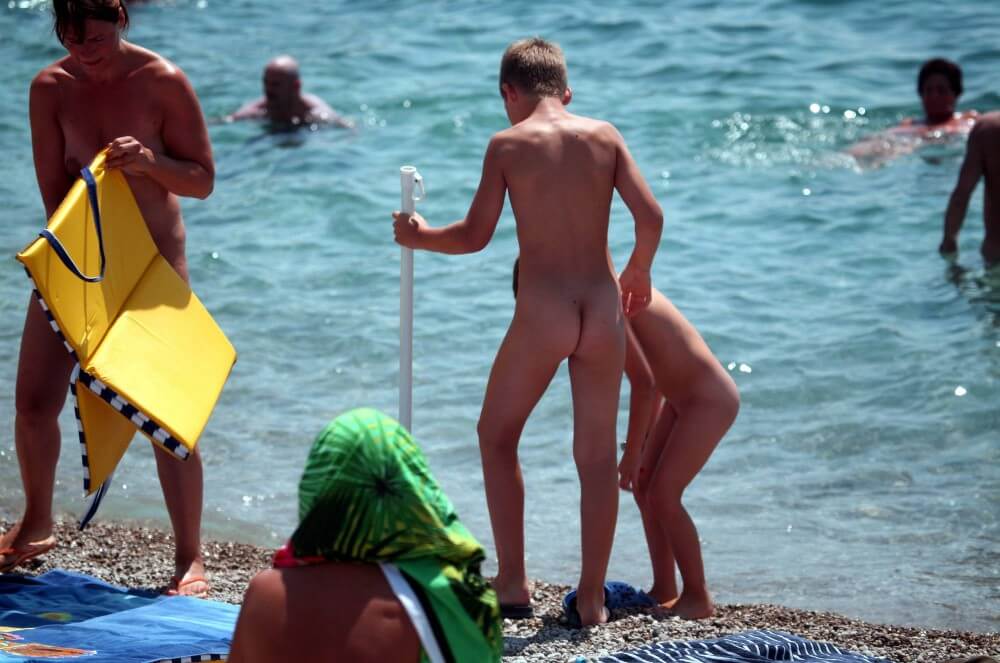 Water Camp pics - Naturism teaches respect for nature