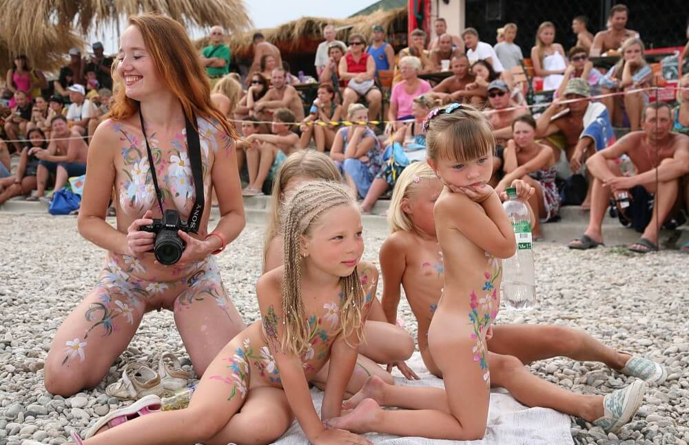 Warm Sand Relaxation photos - Nudity is perceived as part of natural existence and the beauty of life
