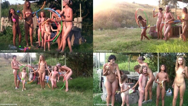 Countryside lounging 2 Full HD video - Being naked fosters trust