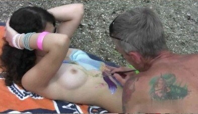 Body Art Nudist Beach 1 Full HD video - Naturism and nudism are an ancient philosophy of respect for oneself and the world