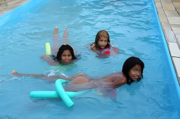 Tropic Pool Side Day - Brazil resort - Participation in nudism contributes to personal growth
