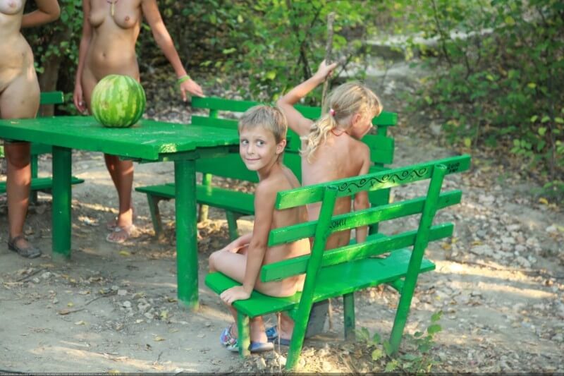 Naturists green picnic photos - Nudism contributes to the strengthening of psychological health