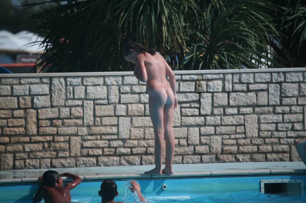 Naturist Pool-Side Singles pics - Nudity is a part of life without shame