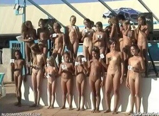 Junior Miss Pageant France video 2 - Nudity is seen as a natural and beautiful aspect of life