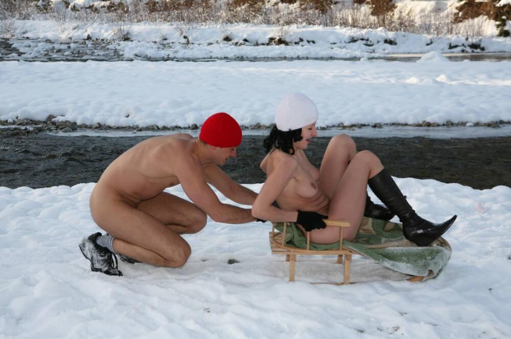Naturist Girl Snow Day Couples Sled pics - The Impact of Naturism on Physical and Psycho-Emotional Health
