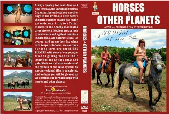 Enature - Horses and Other Planets - Nudism and naturism help overcome prejudices and fears related to physical appearance