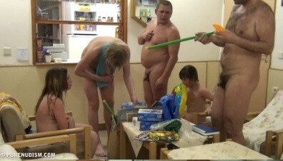 Pool jacuzzi and paints Full HD - In nude recreation, harmony with nature and inner balance are important