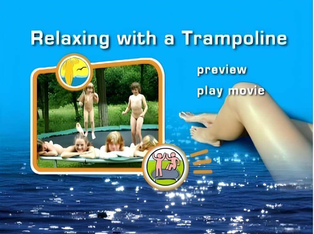 Naturist Freedom: Relaxing with a trampoline DVD - There are festivals centered around the theme of nudity, such as Nudist Day