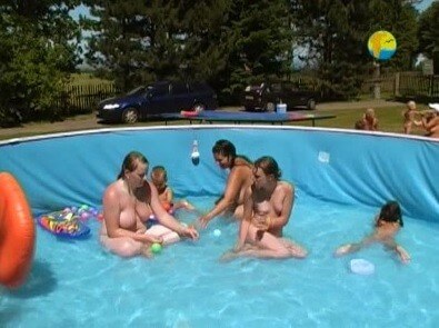 Naturist Freedom: Merry Pool upd - The idea of being naked is good