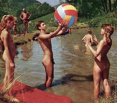 Vintage nudism photos - Many naturists are members of Green parties or various environmental movements