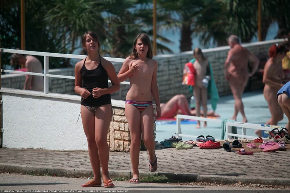 FKK Water Locations Set 1 - People seek self-development and peace of mind through nudism