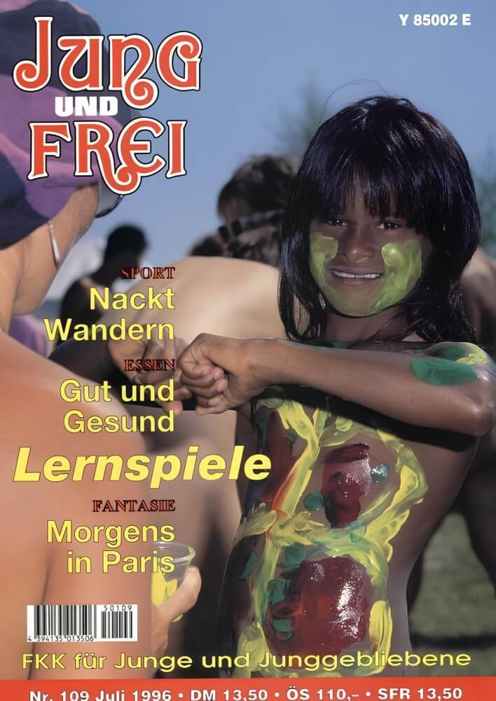 Jung und Frei Nr 109 - People find in this a way to understand that the naked body is part of nature and its beauty