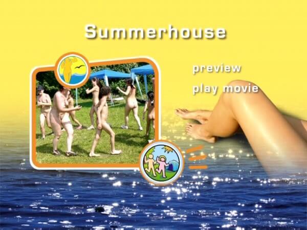 Naturist Freedom: Summer house DVD - Nudism promotes personal freedom