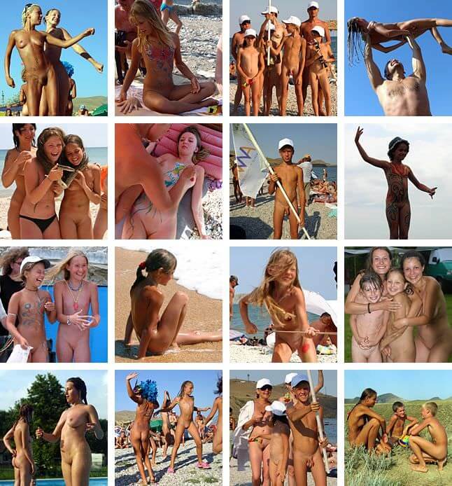 A new collection of beautiful nudist photos - We are naked in the bosom of nature