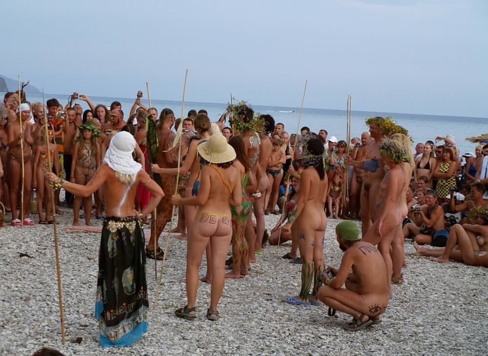 Naturist Party Mega Bash pics - Travel with elements of naturism