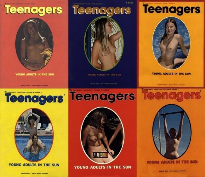 Teenagers magazines: Young adults in the sun - Nature provides energy and inspiration for the practice of naturism and nudism